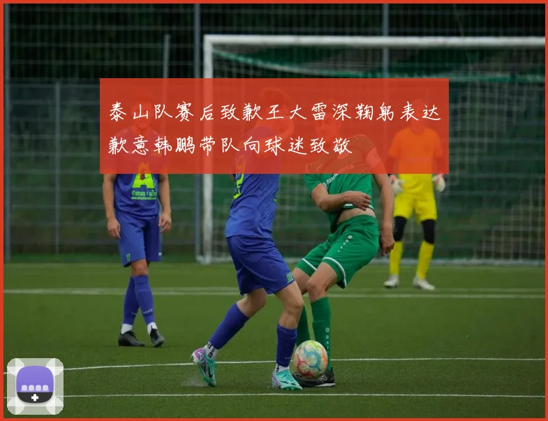 泰山队赛后致歉王大雷深鞠躬表达歉意韩鹏带队向球迷致敬